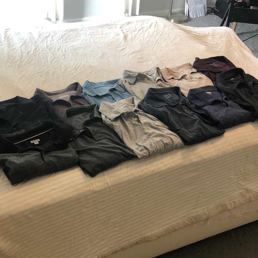 **HUGE BUNDLE**Men's Polo Shirt - Assorted Colors